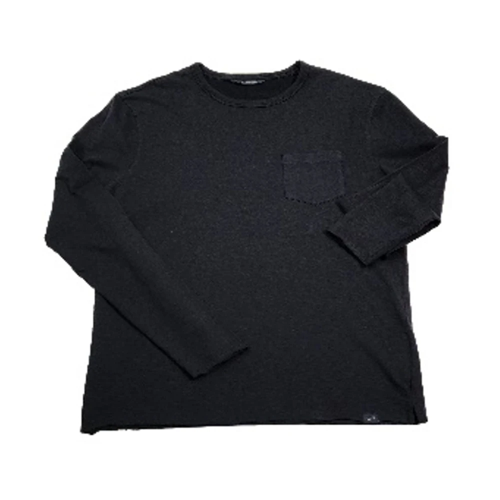 Gas T-Shirt Long Sleeve - Male - Long Sleeve T-Shirts - Black - S - Tops