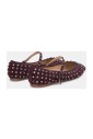 ballerina-suede-studs