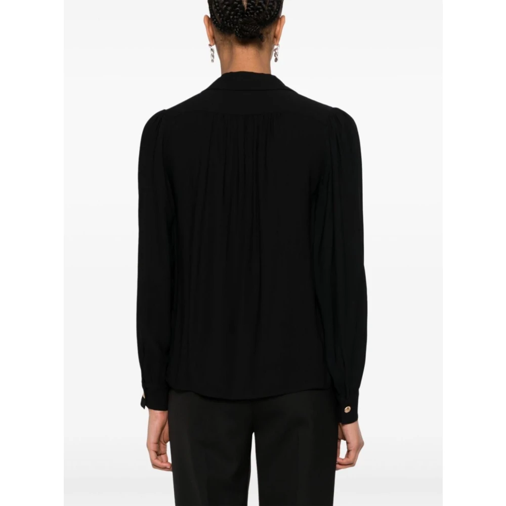 Elisabetta Franchi Stijlvolle Shirt Black Dames