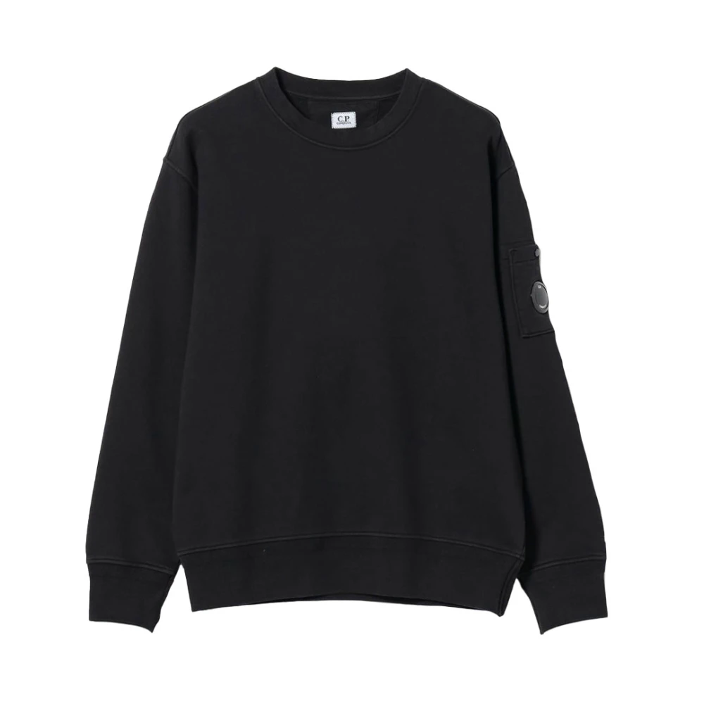 C.P. Company Sweatshirt Zwart Katoen Black Heren