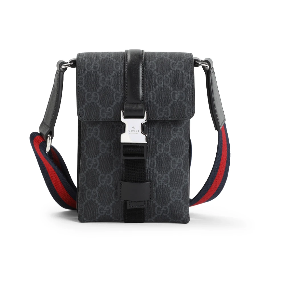 Gucci Stijlvolle Mini Tas voor Dagelijks Gebruik Black Heren