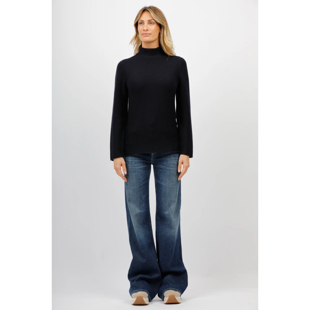 Gran Sasso Linksteek Trui Blue Dames
