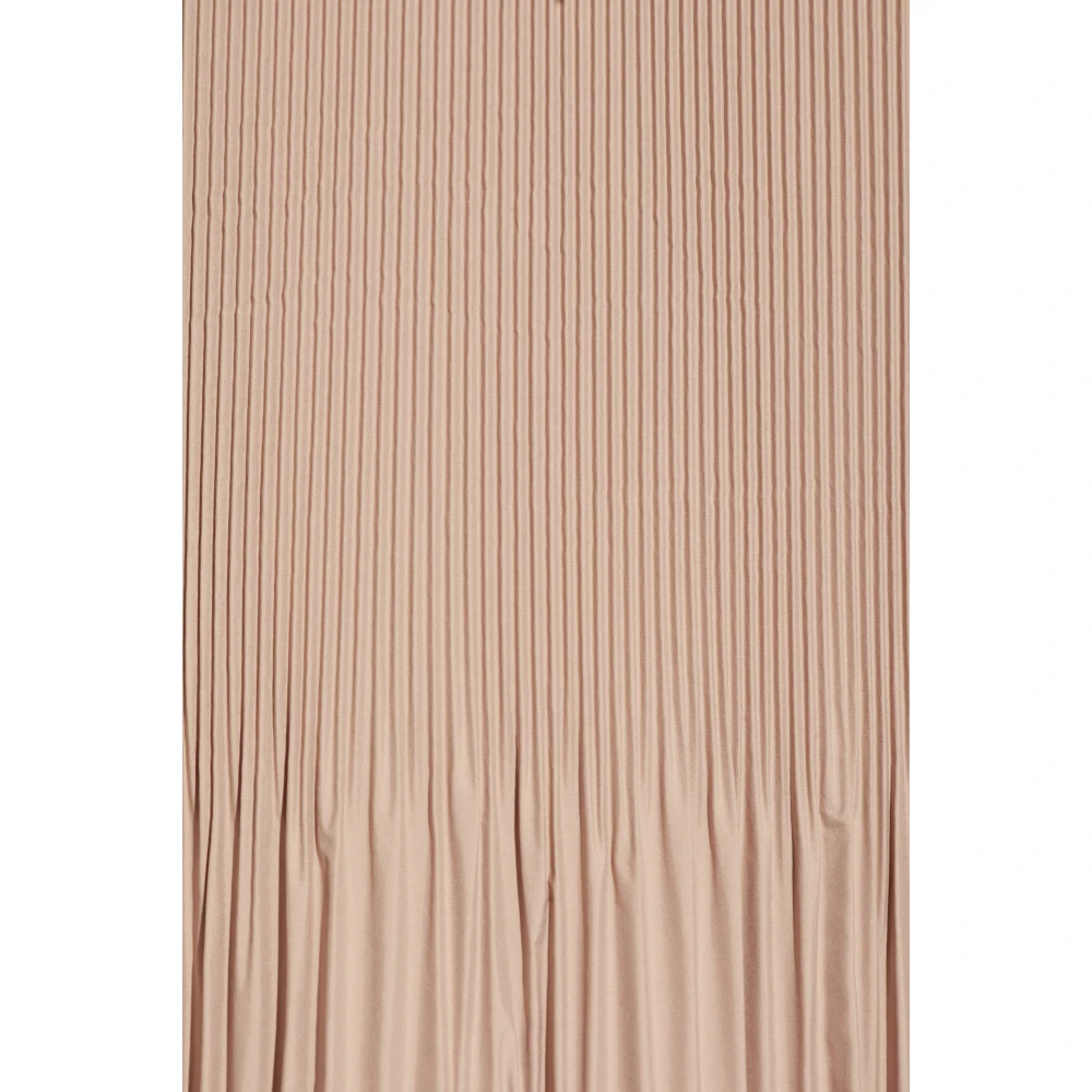 Moncler T-shirt met geplooide achterkant Pink Dames