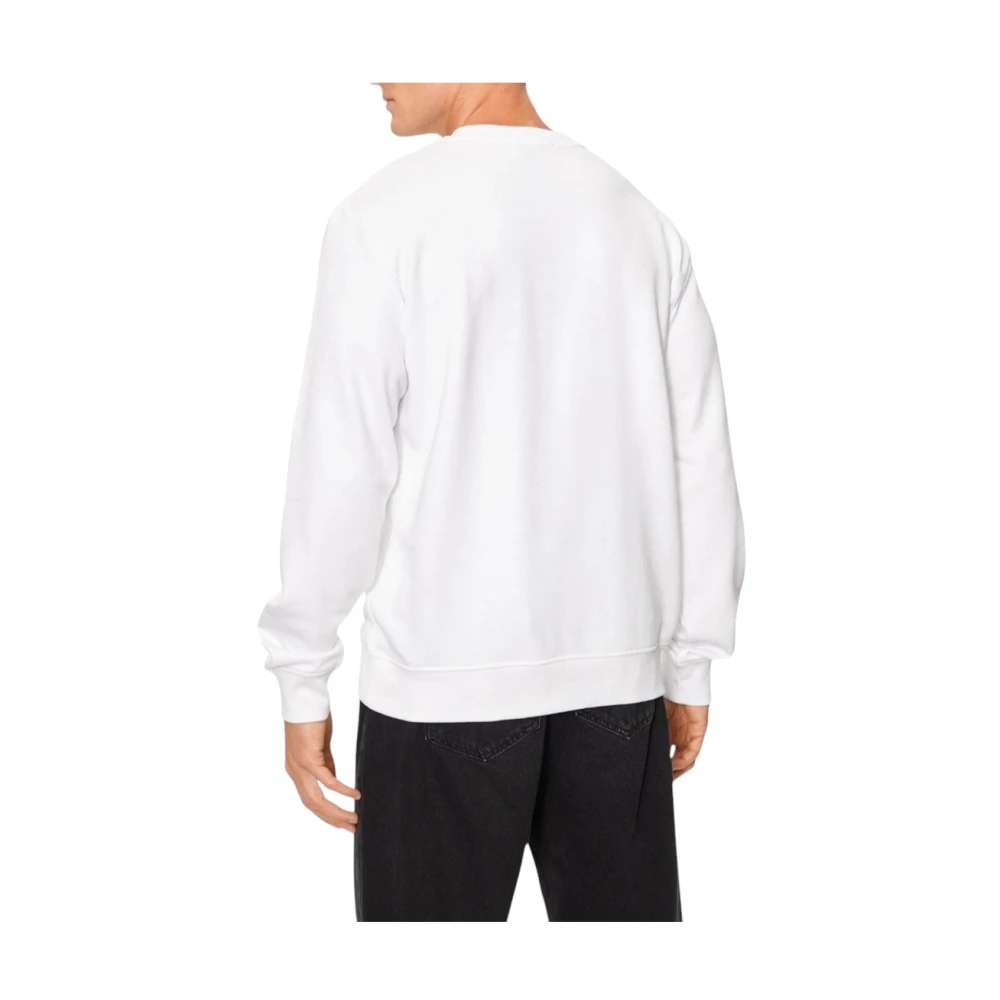 John Richmond Stijlvolle Sweatshirt voor Mannen White Heren