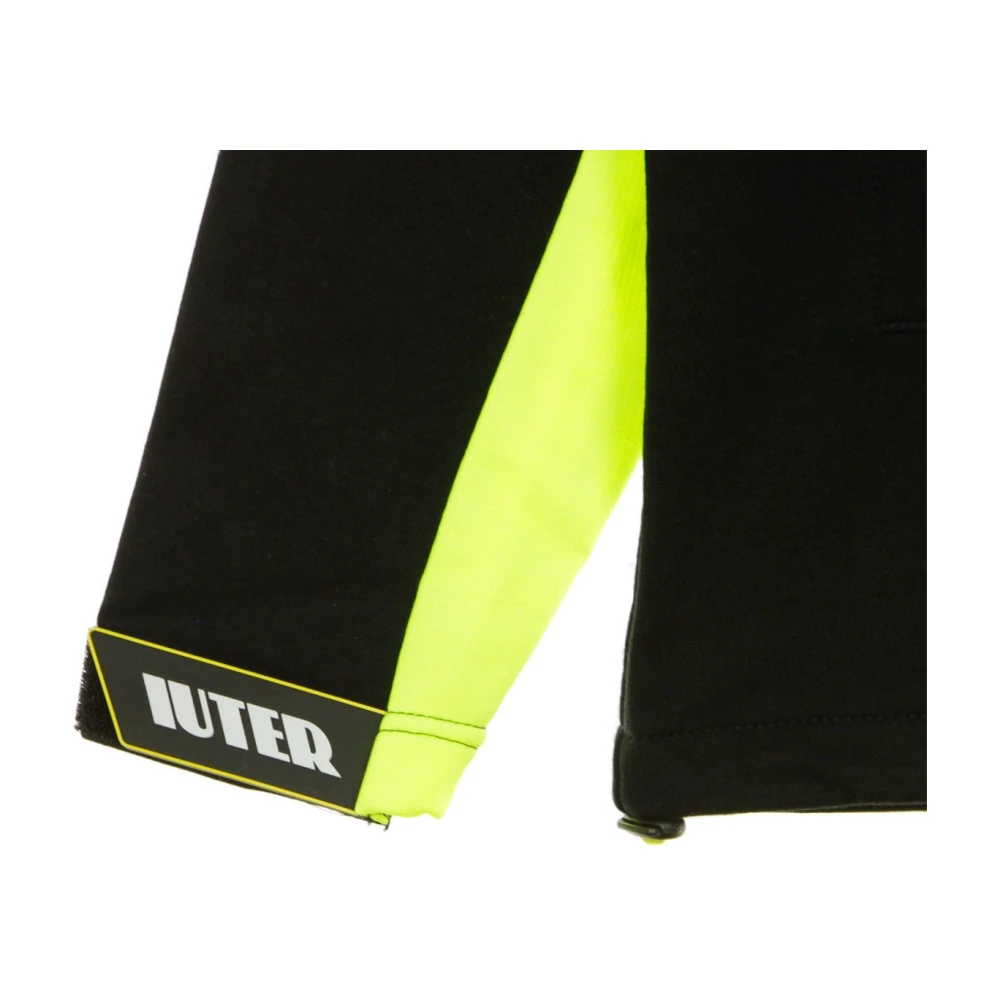 Iuter Challenge Hoodie Zwart Lichtgewicht Zip Hoodie Black Heren