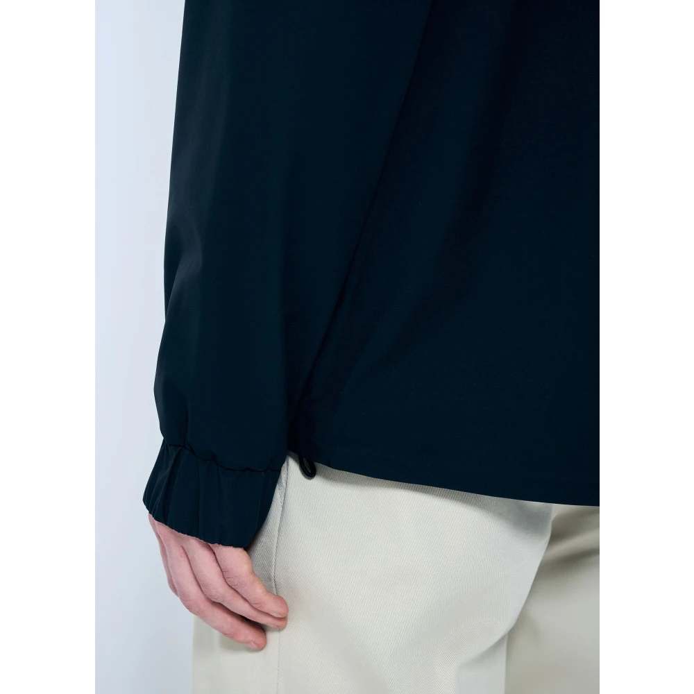 Moncler Waterafstotende Hooded Jacket met membraan Black Heren