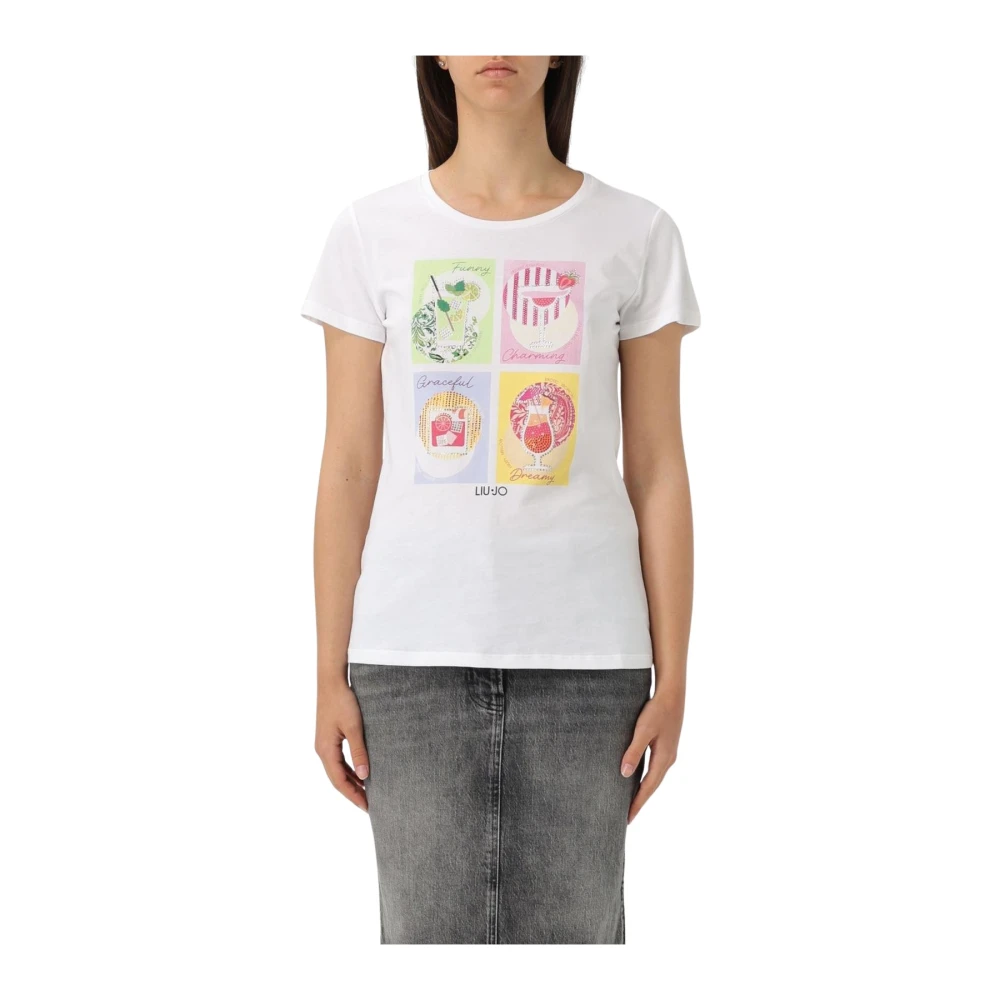 Liu Jo - Tops > T-Shirts - White - Liu Jo - Modalova