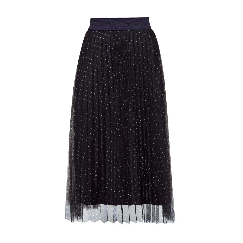 Rich & Royal Bloemen Tule Rok Blue Dames