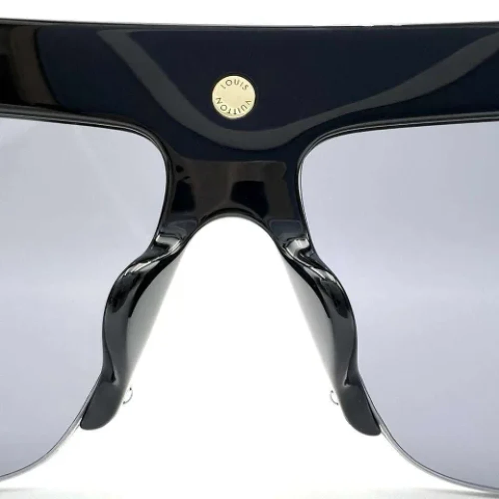 Louis Vuitton Vintage Pre-owned Plastic sunglasses Black Dames