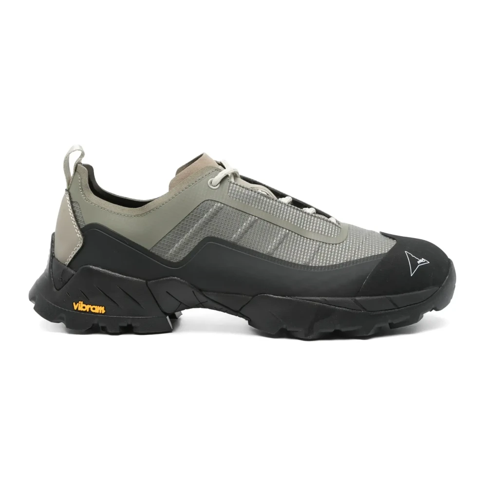 ROA Lichte Sneakers Donkergrijs Taupe Heren Schoenen Groen