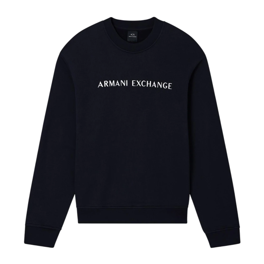 Armani Exchange Uomo Blu Felpe, S, New,