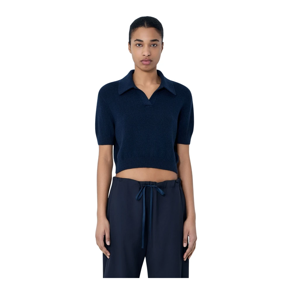Khaite Donna Blu - Leni Top - Tops - M
