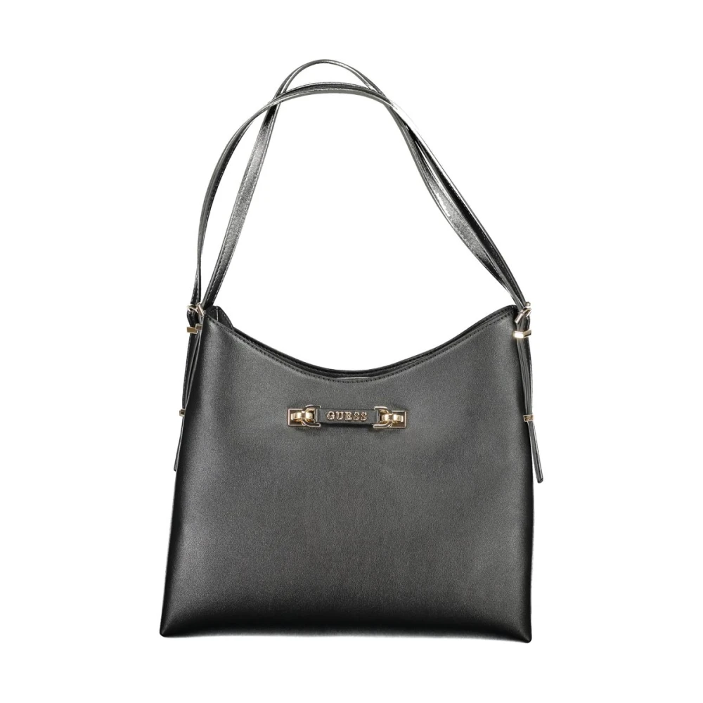 Guess Women's Black Polyethylene Handbag - Shoulder Bags - One Size - Bags