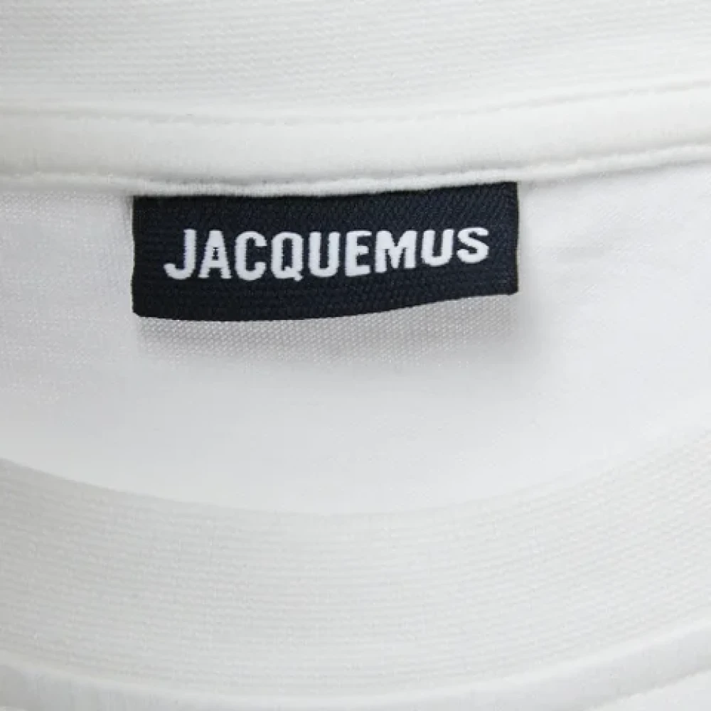 Jacquemus Pre-owned Cotton tops White Dames