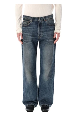 Third Cut Wide Straight Jeans