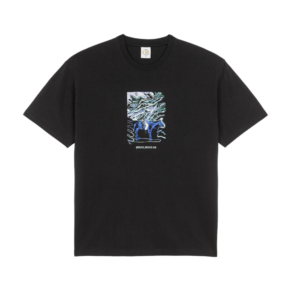 Polar Skate Co. Katoenen T-shirt Black Heren