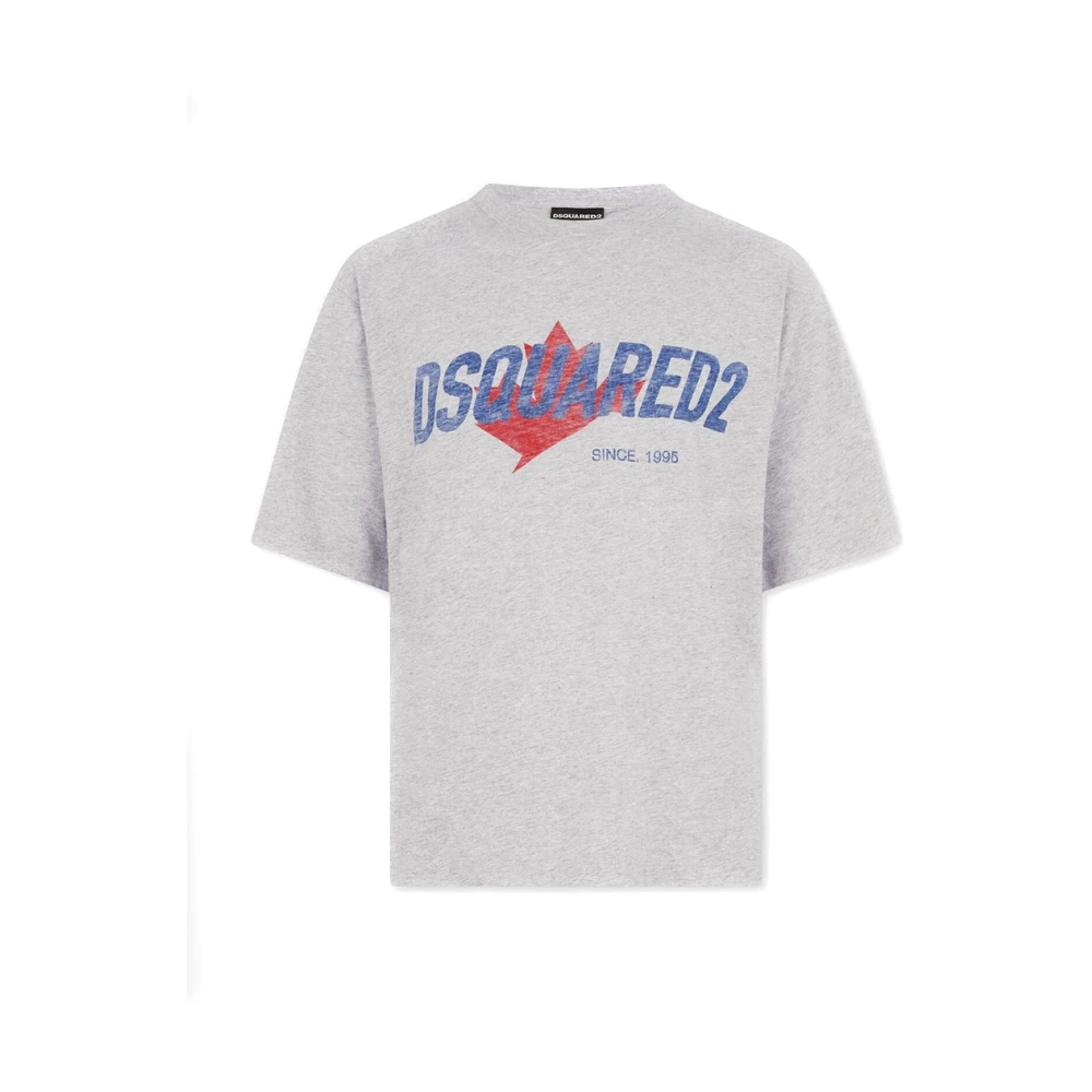 Dsquared2 T-Shirts - Male - T-Shirts - Gray - Xs - Tops