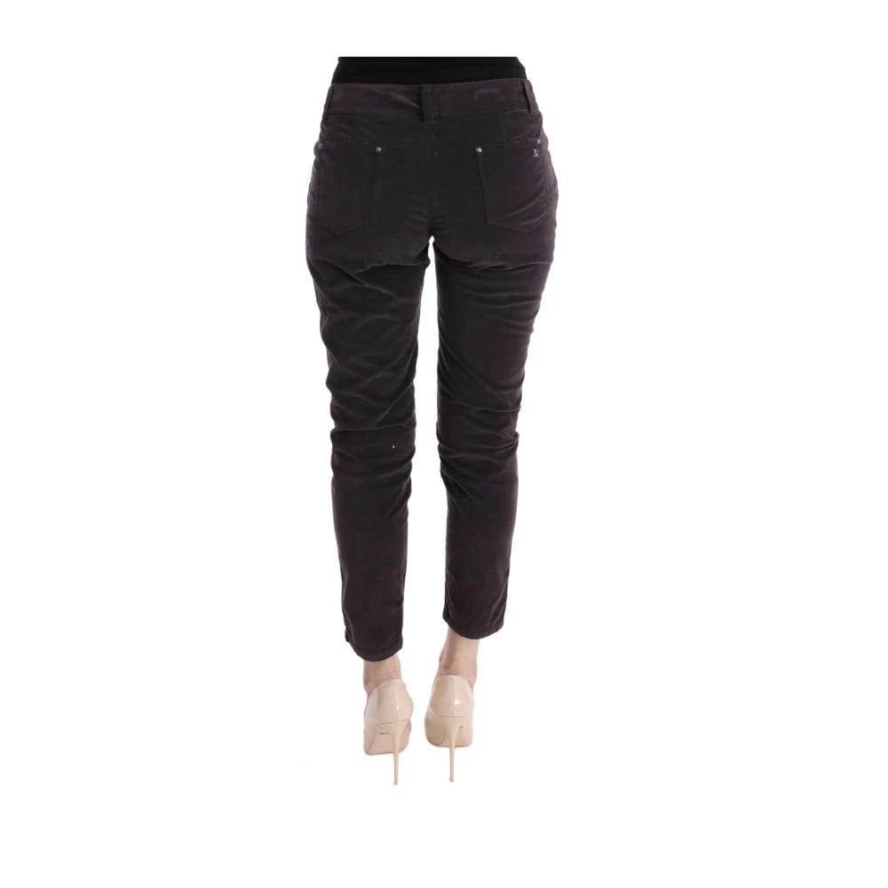 Ermanno Scervino Cropped Trousers Brown Dames