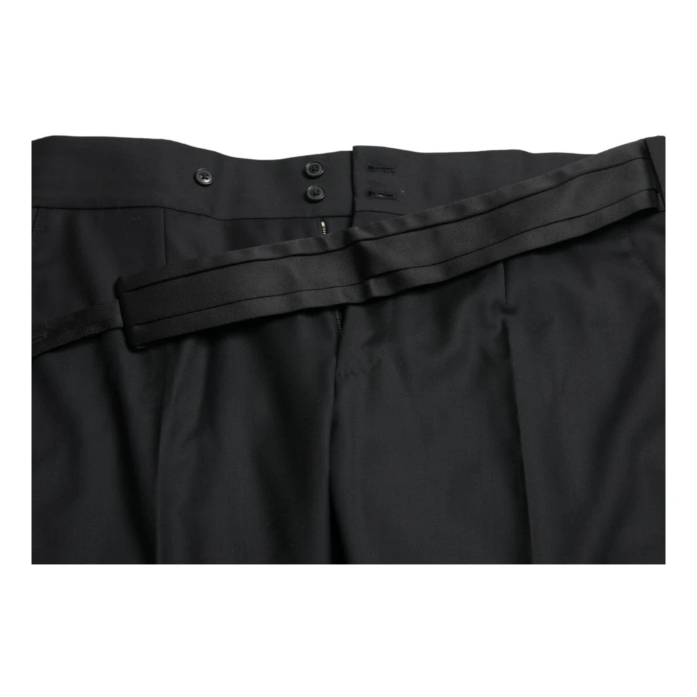 Dolce & Gabbana Suit Trousers Black Heren