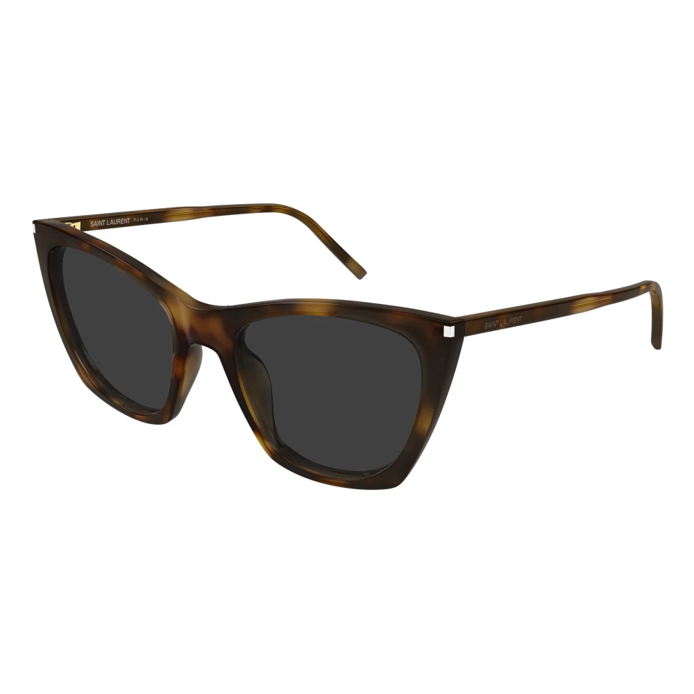 Saint Laurent Women's Brown Sunglasses, 55 Mm, Kate Thin Sunglasses