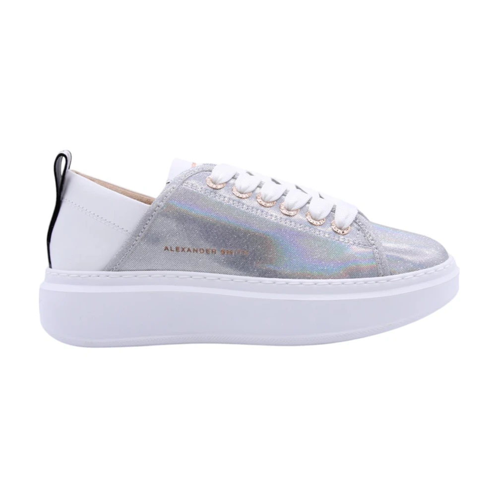 Alexander Smith Stijlvolle Sneaker Isser voor Mannen Dames Schoenen Grijs