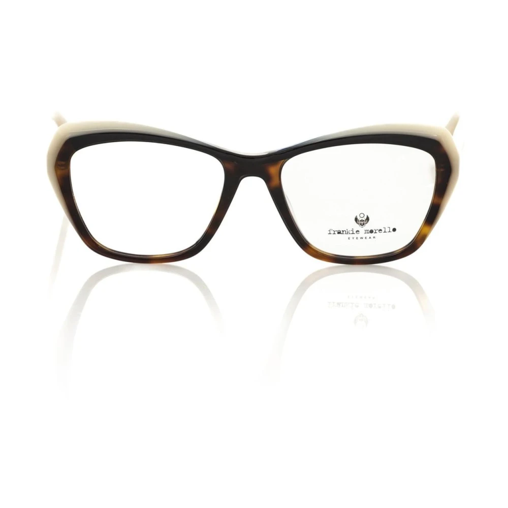 Frankie Morello Multifärgade Cat Eye Glasögon i Sköldpadda Multicolor, Dam