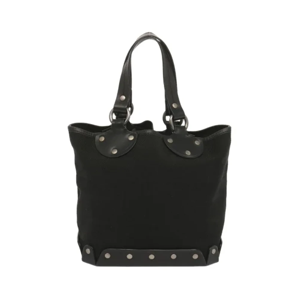 Bally Pre-owned Cotton handbags Black Dames