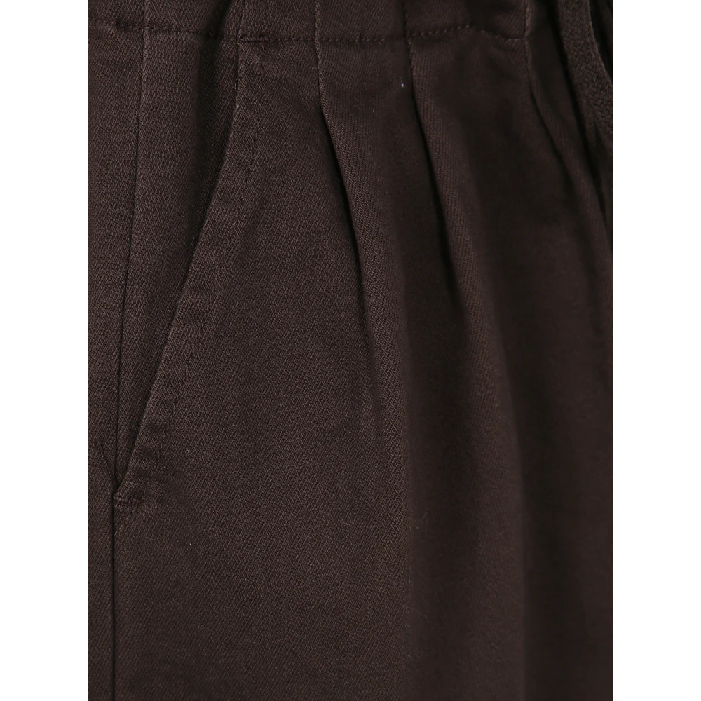Entire Studios Slim Fit Casual Broek Brown Dames