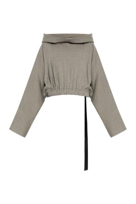 sweat-a-capuche-court