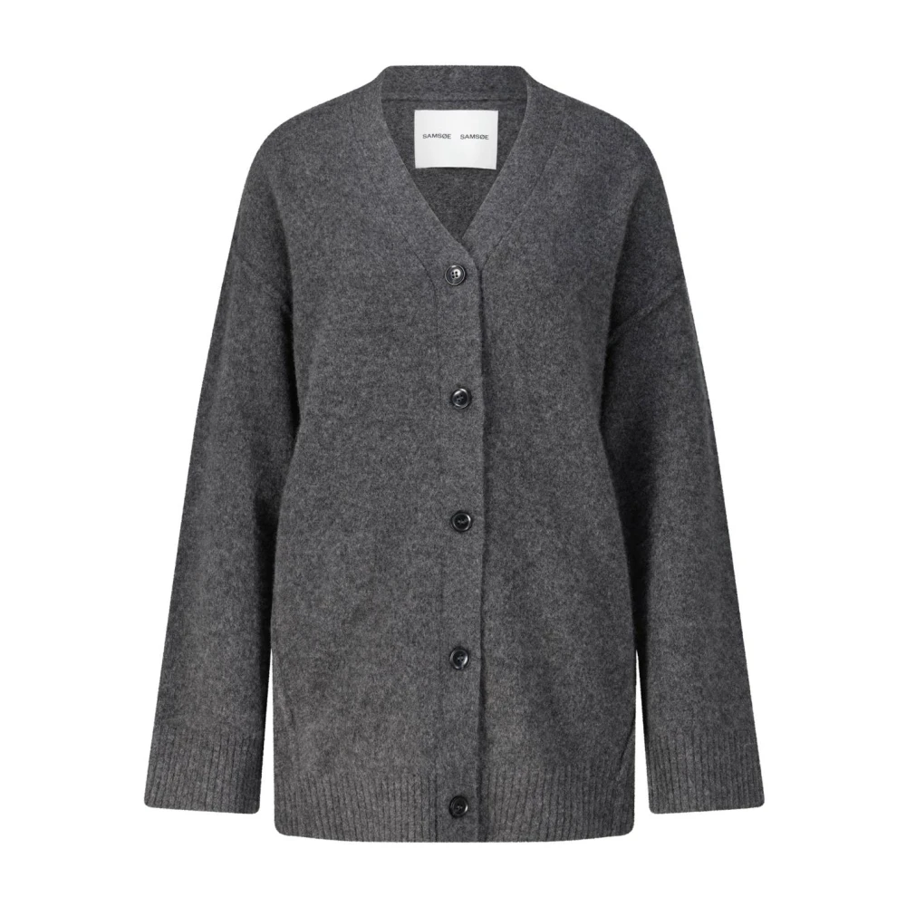 Samsøe Zachte Yak Wol Vest Gray Dames
