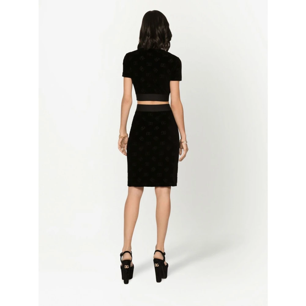 Dolce & Gabbana Stijlvolle Rok voor Vrouwen Black Dames
