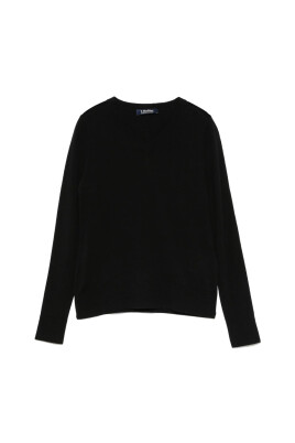 pull-noir-col-en-v-manches-longues