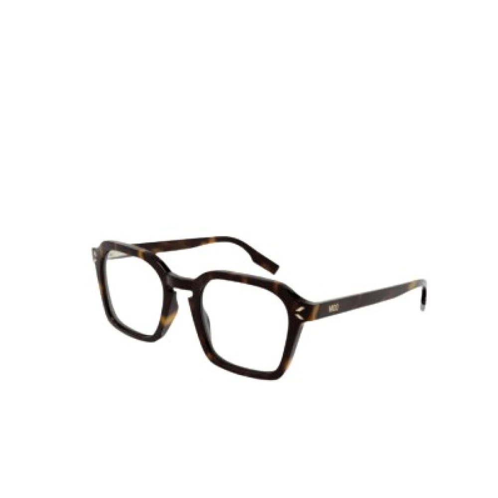 Alexander McQueen Mq0329O 002 glasögon Brun Herr