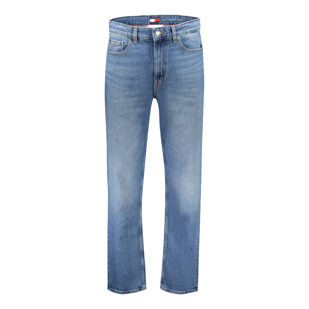 Tommy Hilfiger Men's Blue Sonny Regular Tapered Jeans