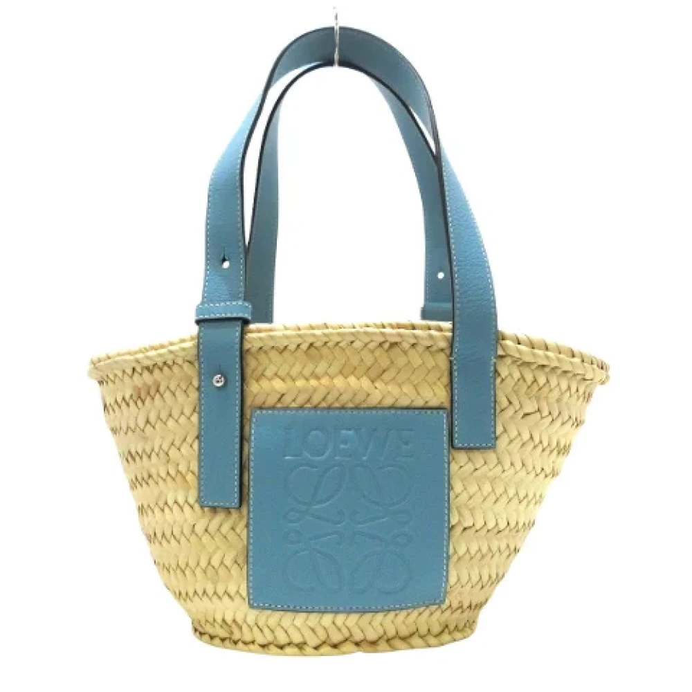 Loewe Pre-owned Leather totes Blue Dames