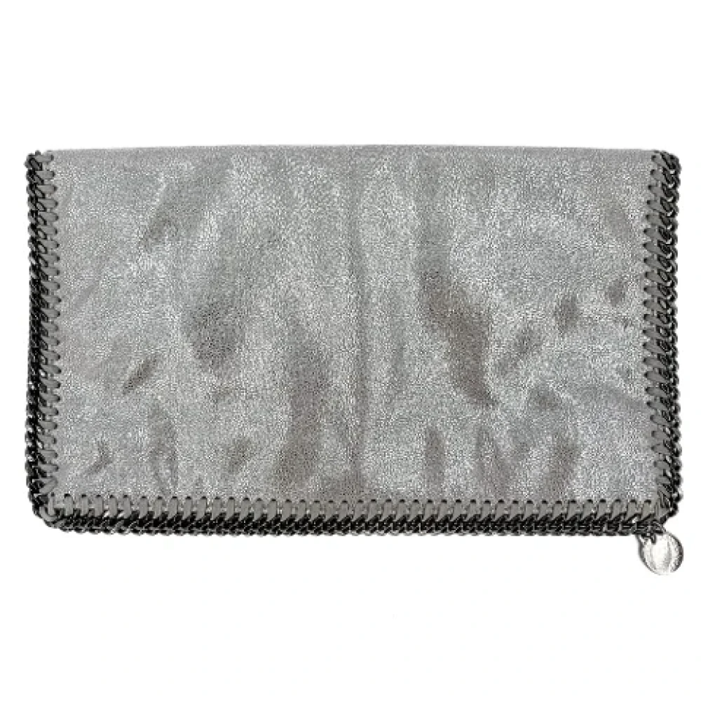 Stella McCartney Pre-owned Canvas clutches Gray Dames
