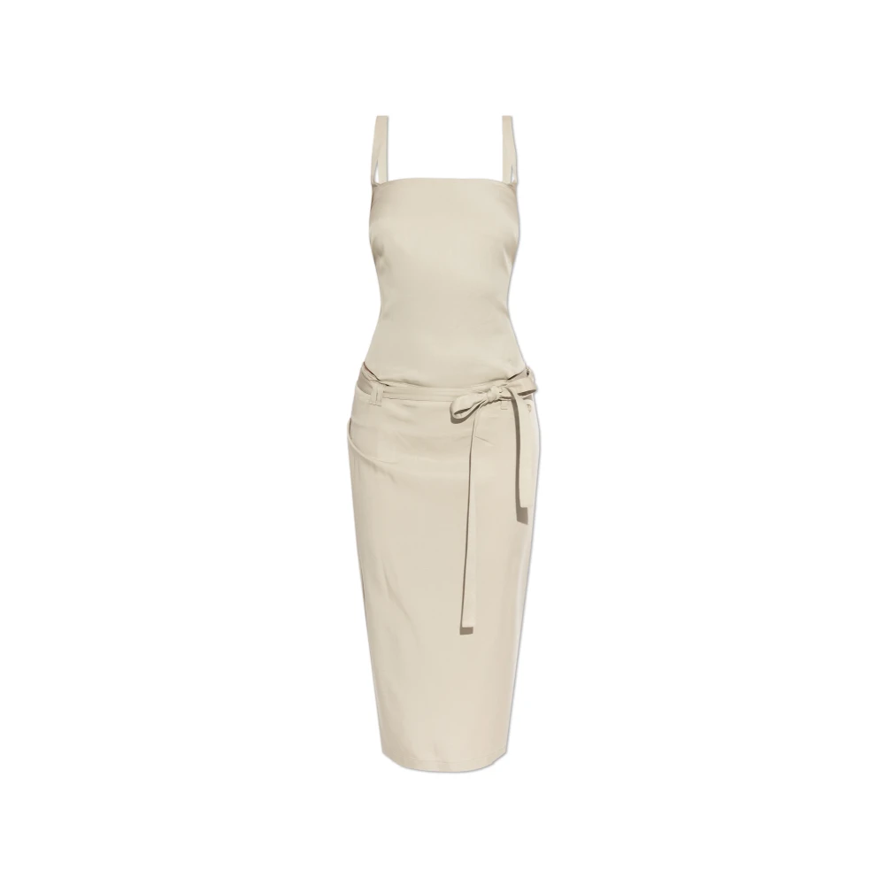 Diesel Kvinno Grön Klänningar Dam, S, D-Sana Dress