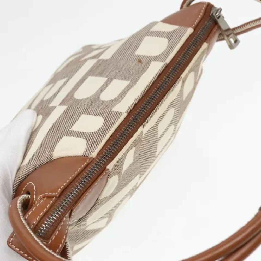 Bally Pre-owned Canvas handbags Beige Dames