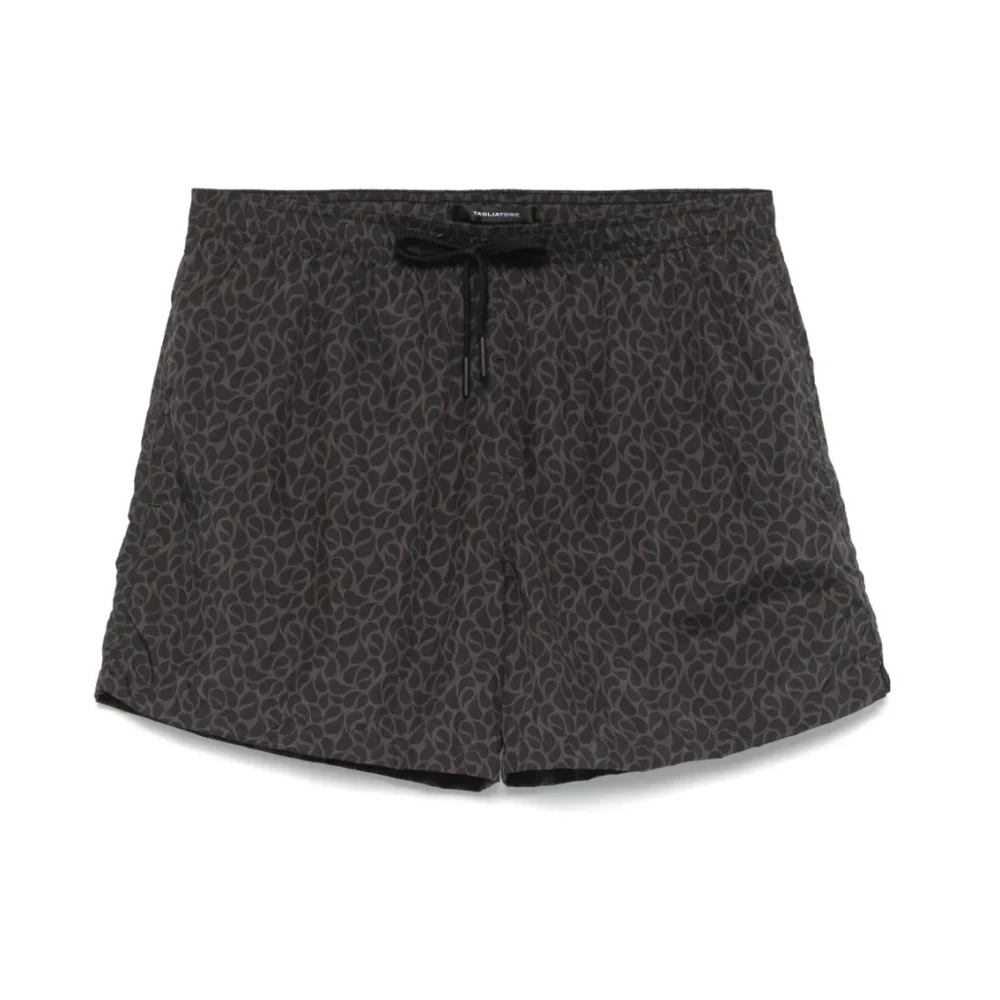 Tagliatore Zwemshorts Black Heren