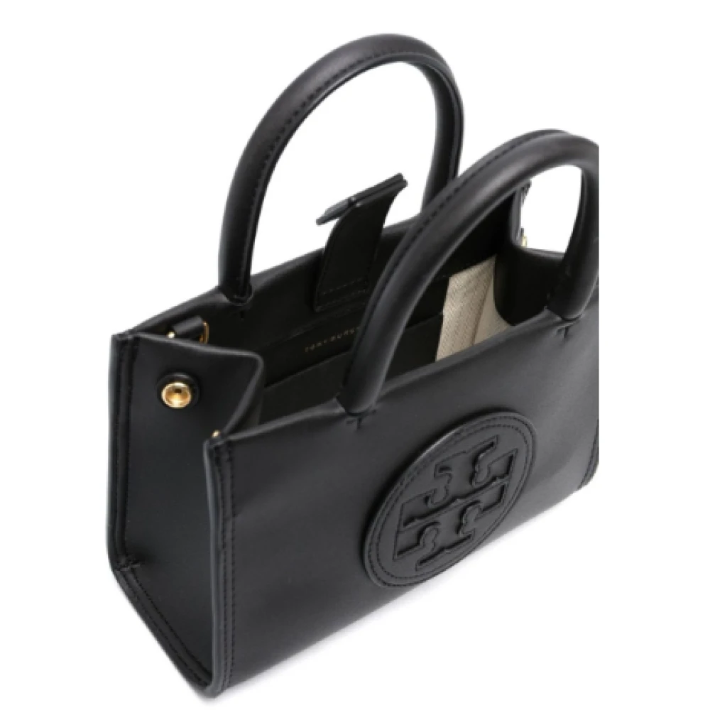 TORY BURCH Zwarte BioFabbrica Bio-Tex™ Geborduurde Tas Black Dames