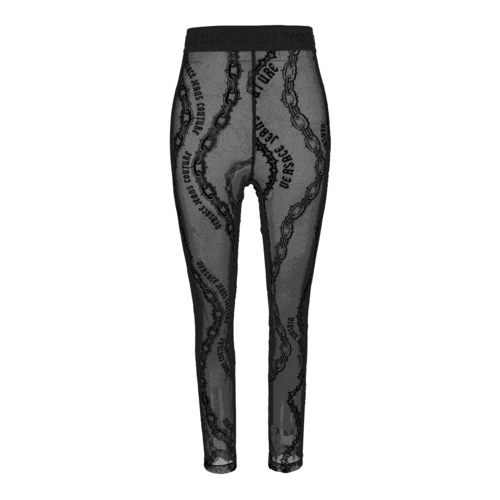 Versace Jeans Couture Women's Black Trousers
