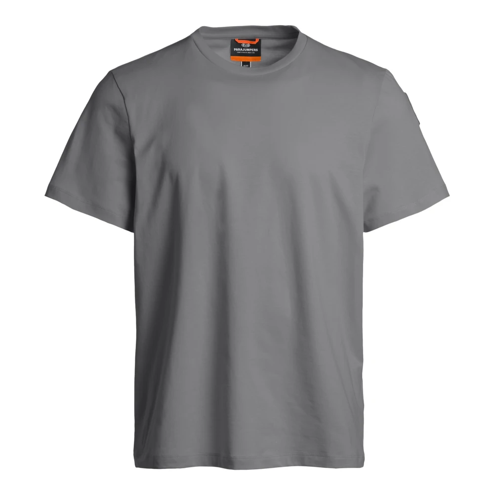 Parajumpers Shispare tee t-shirts donkergrijs Gray Heren