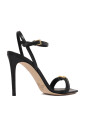 black-ankle-strap-sandal-with-sculptured-heel