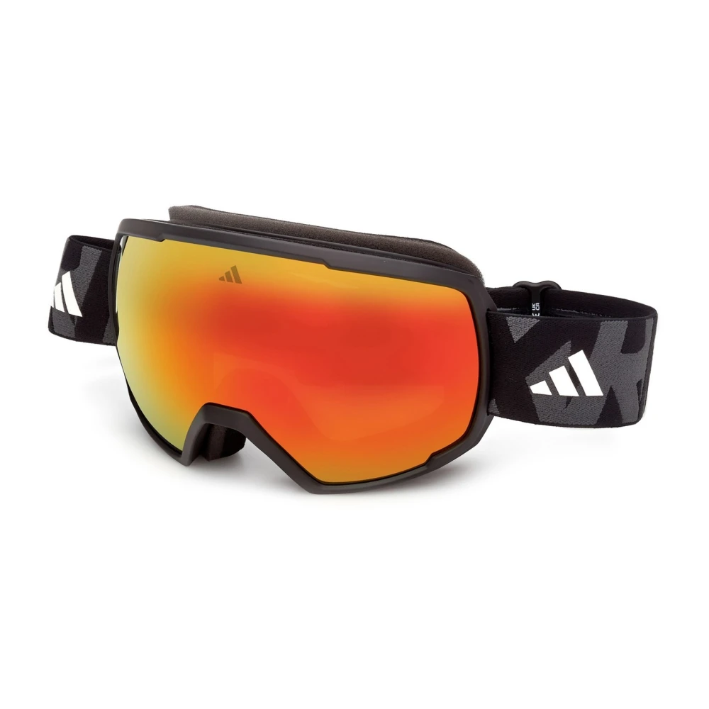 Adidas Unisex Black Hats & Gloves, One Size, Ski Goggles