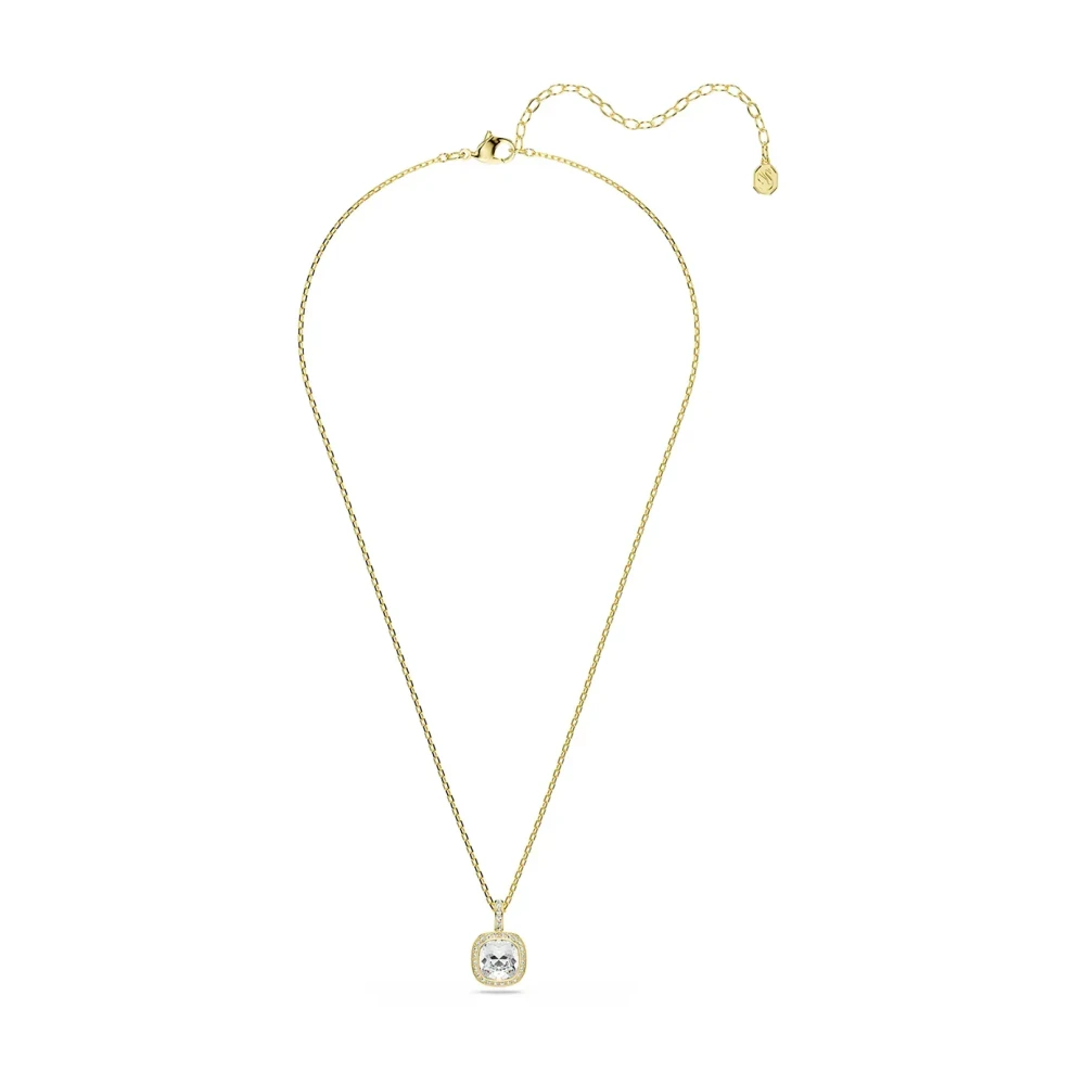 Swarovski Una Angelic Anhänger, Kissenschliff, 18K Goldbeschichtet Weiß - Bild 4