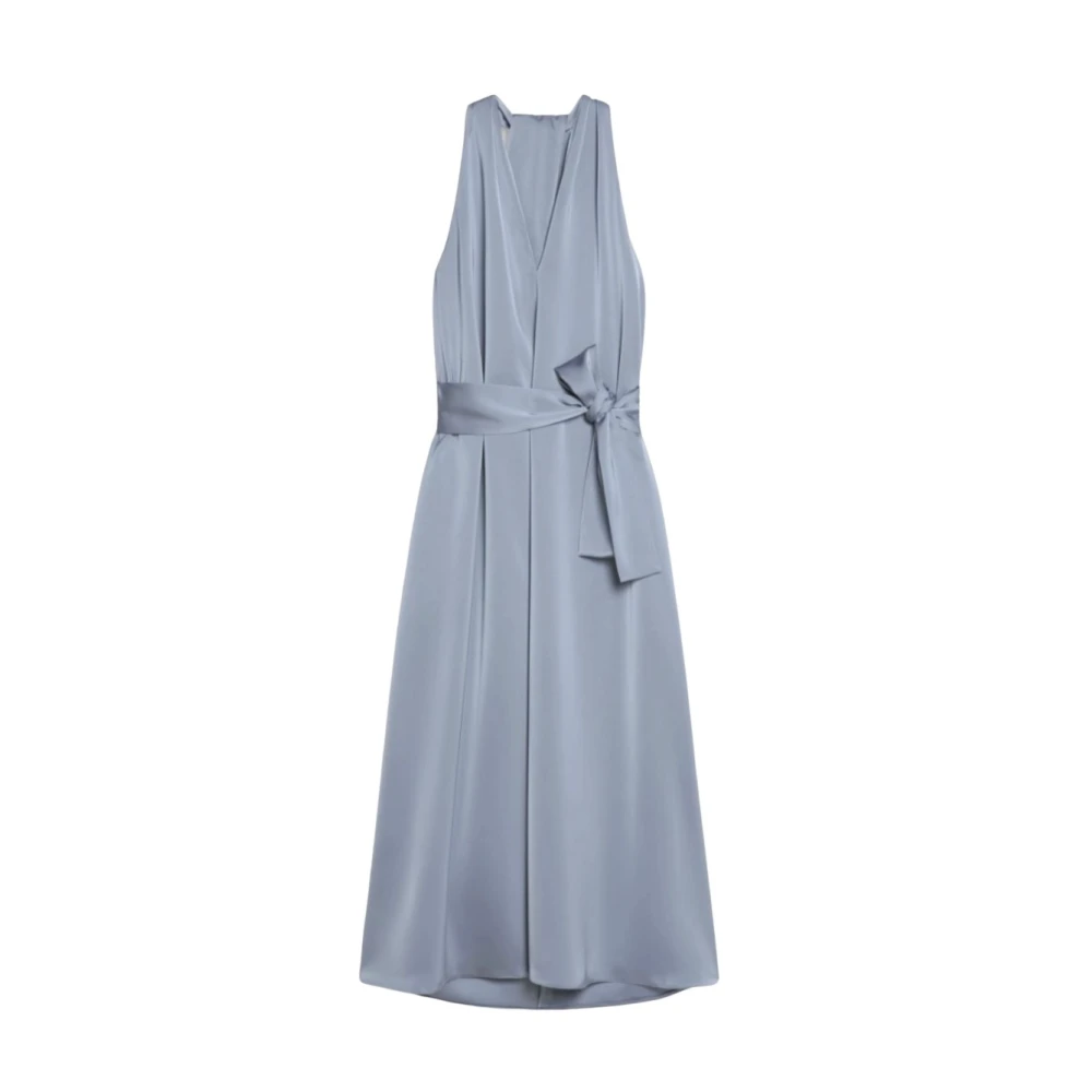 Iblues Blue Midi Dresses, Female, L, Iblpioggia Dress