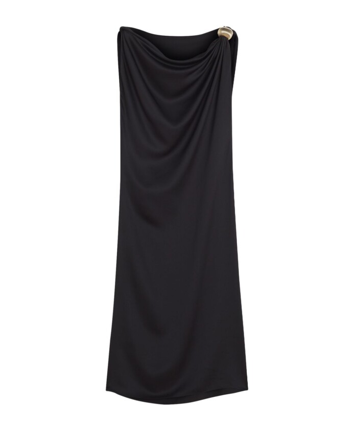 boat-neck-ring-detailing-dress