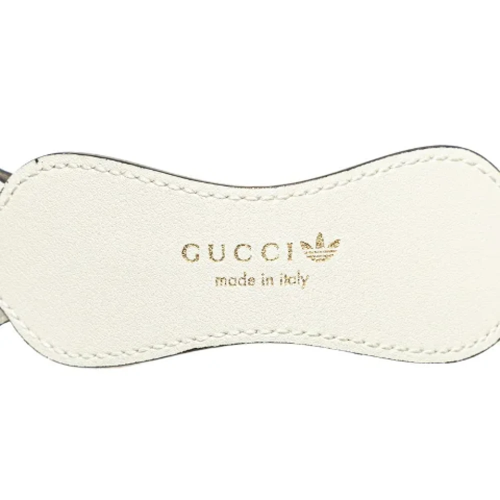 Gucci Vintage Pre-owned Leather belts White Dames