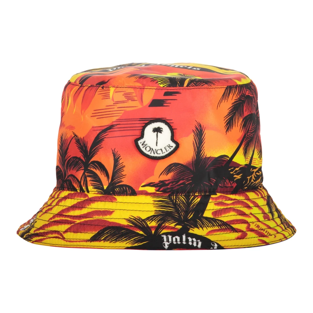 Palm Angels Logo Patch Bucket Hat Multicolor, Herr