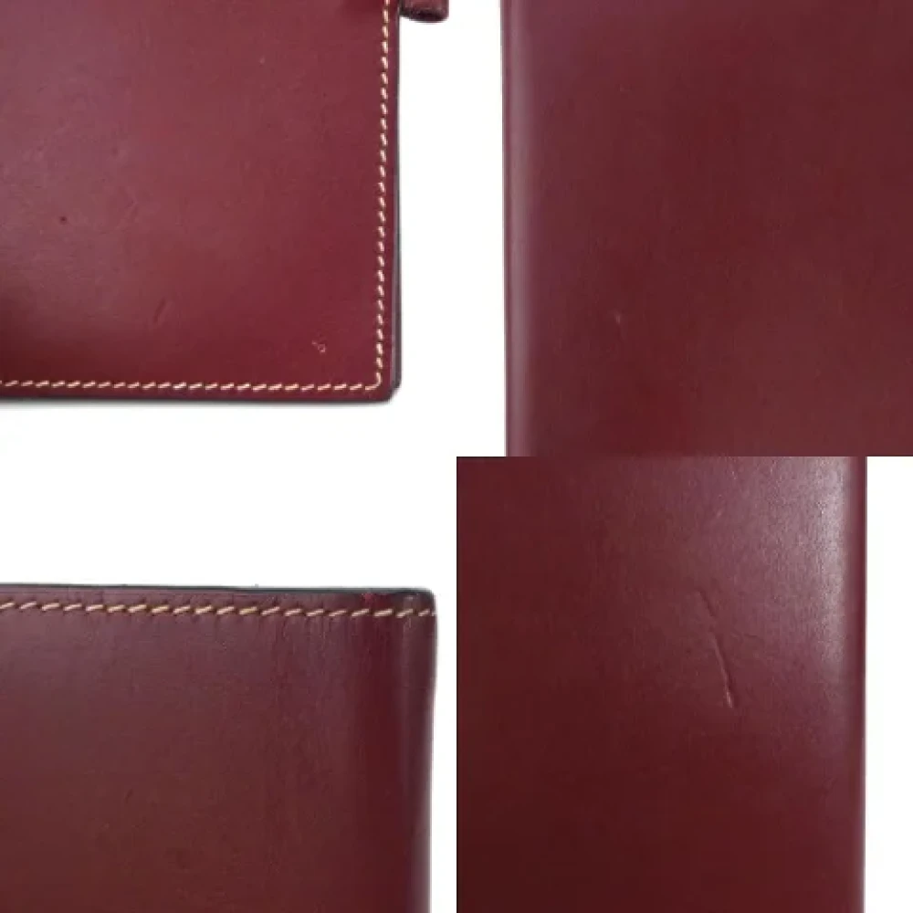 Hermès Vintage Pre-owned Leather home-office Red Dames
